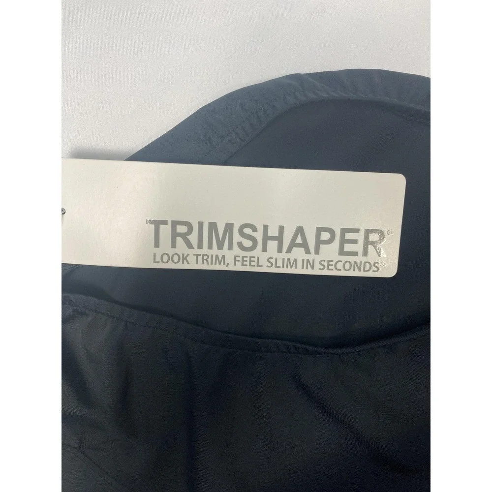 Trimshaper‎ Black Swim Bottom Yoke-Top Brief, Black 18W